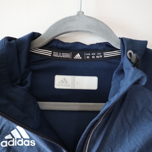 Adidas Jacket, Navy Athletic Jacket - Picture 8 of 8